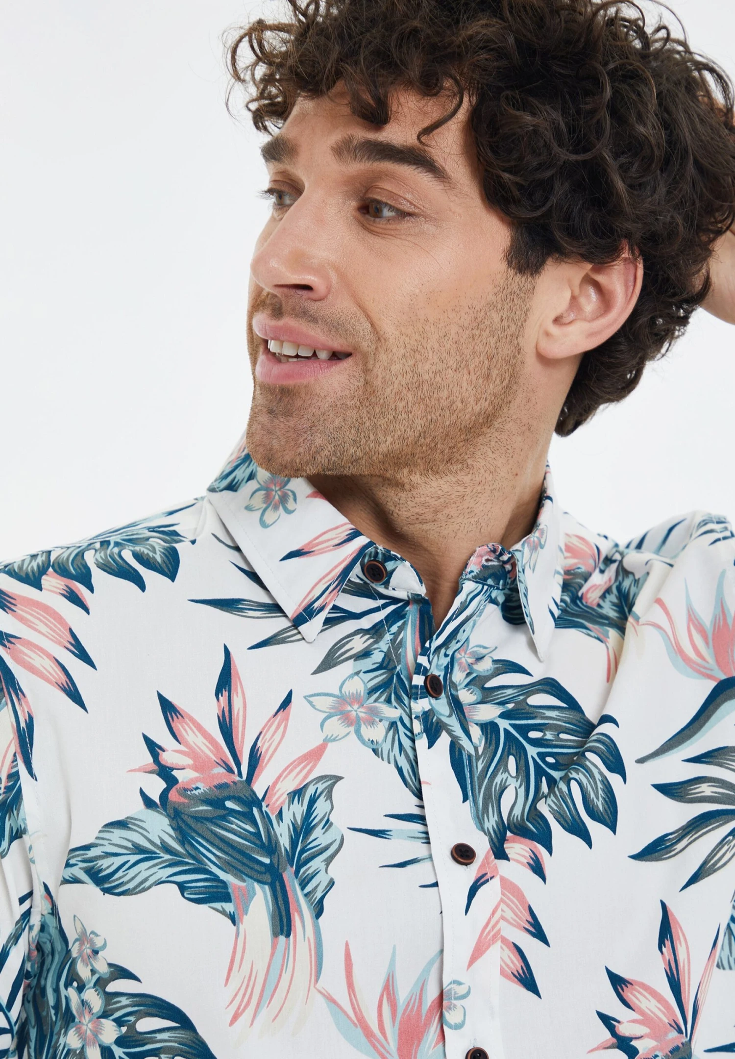 Threadbare Paradise - Overhemd - Off White 6 Threadbare Paradise - Overhemd - Off White - Afbeelding 4