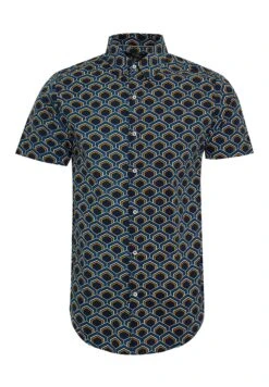 Threadbare Birchfield - Overhemd - Navy -eleanor & daniel 015d85e293384df18bc194cf1d01b61e