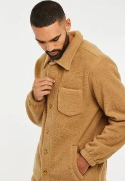 Threadbare Alfred - Fleecejas - Camel Borg -eleanor & daniel 0241da168e6c4ca993c3da6494b916b8