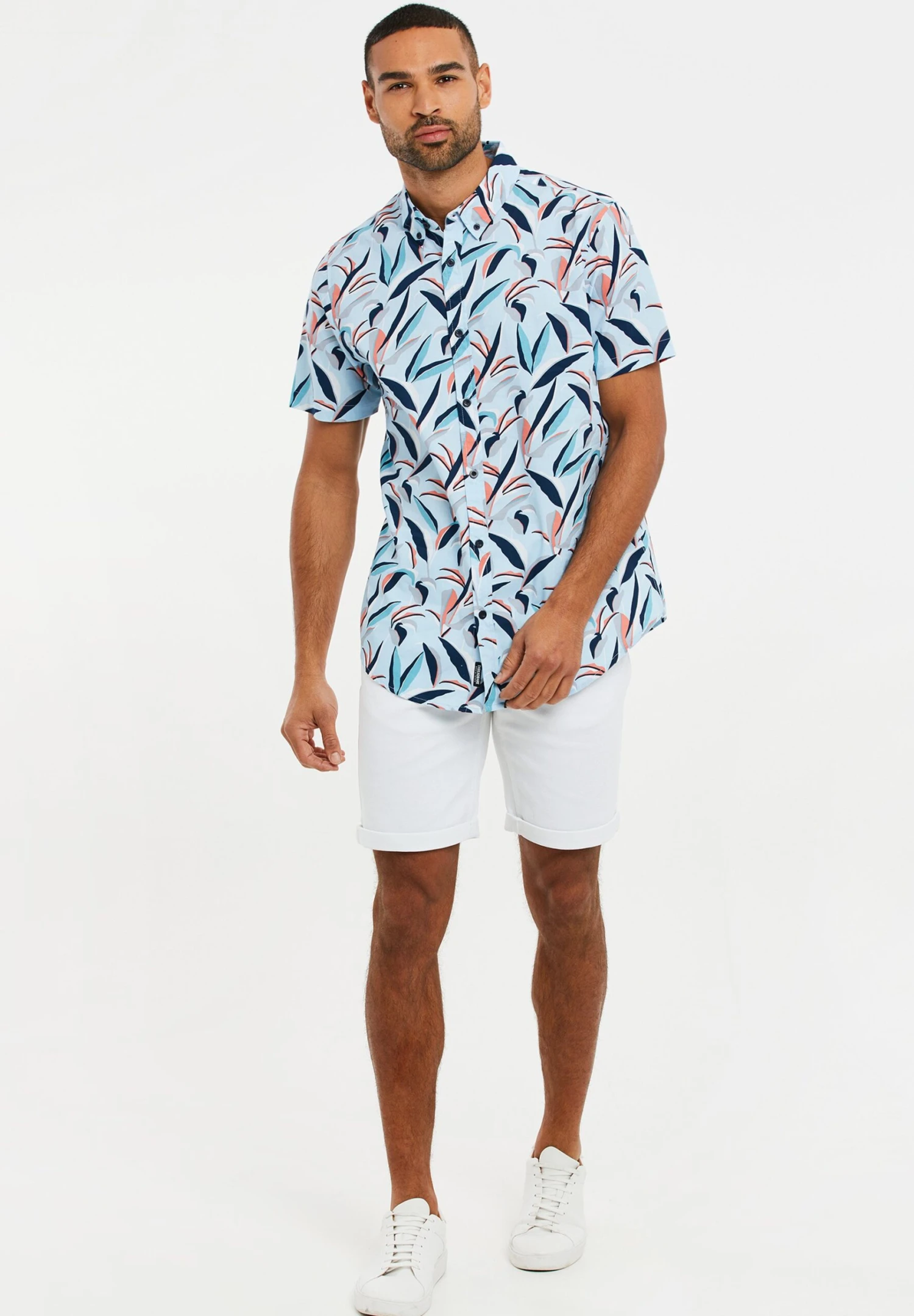 Threadbare Thbbengal - Overhemd - Sky 4 Threadbare Thbbengal - Overhemd - Sky - Afbeelding 2