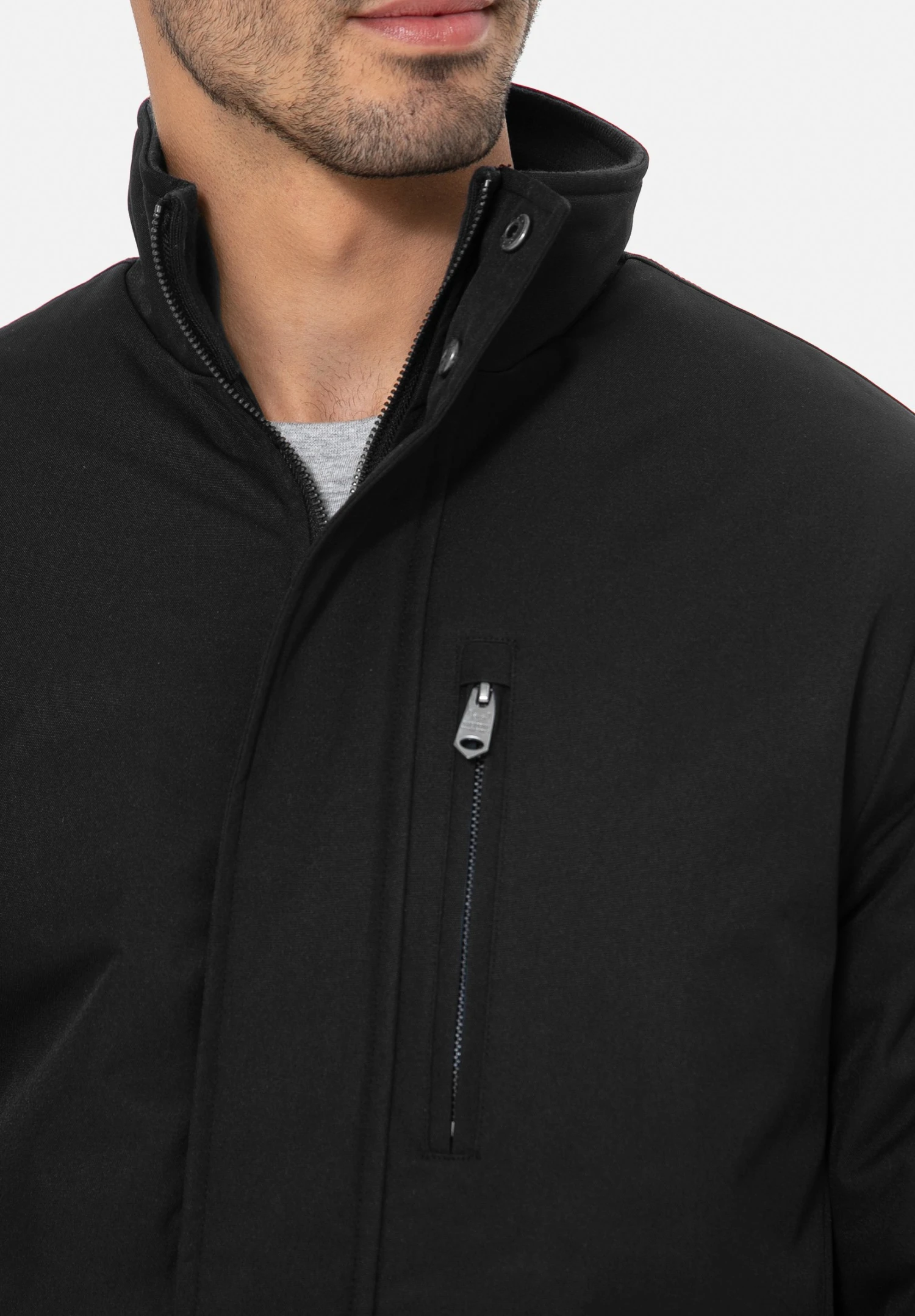 Threadbare Broxburn - Jas - Black 6 Threadbare Broxburn - Jas - Black - Afbeelding 4