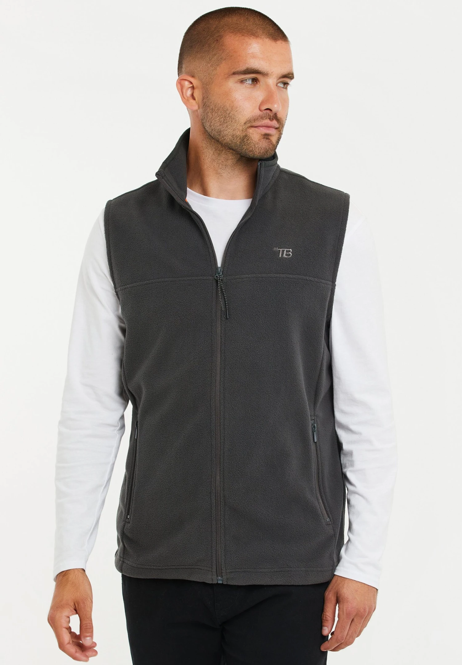 Threadbare Thbhike - Bodywarmer - Charcoal 3 Threadbare Thbhike - Bodywarmer - Charcoal