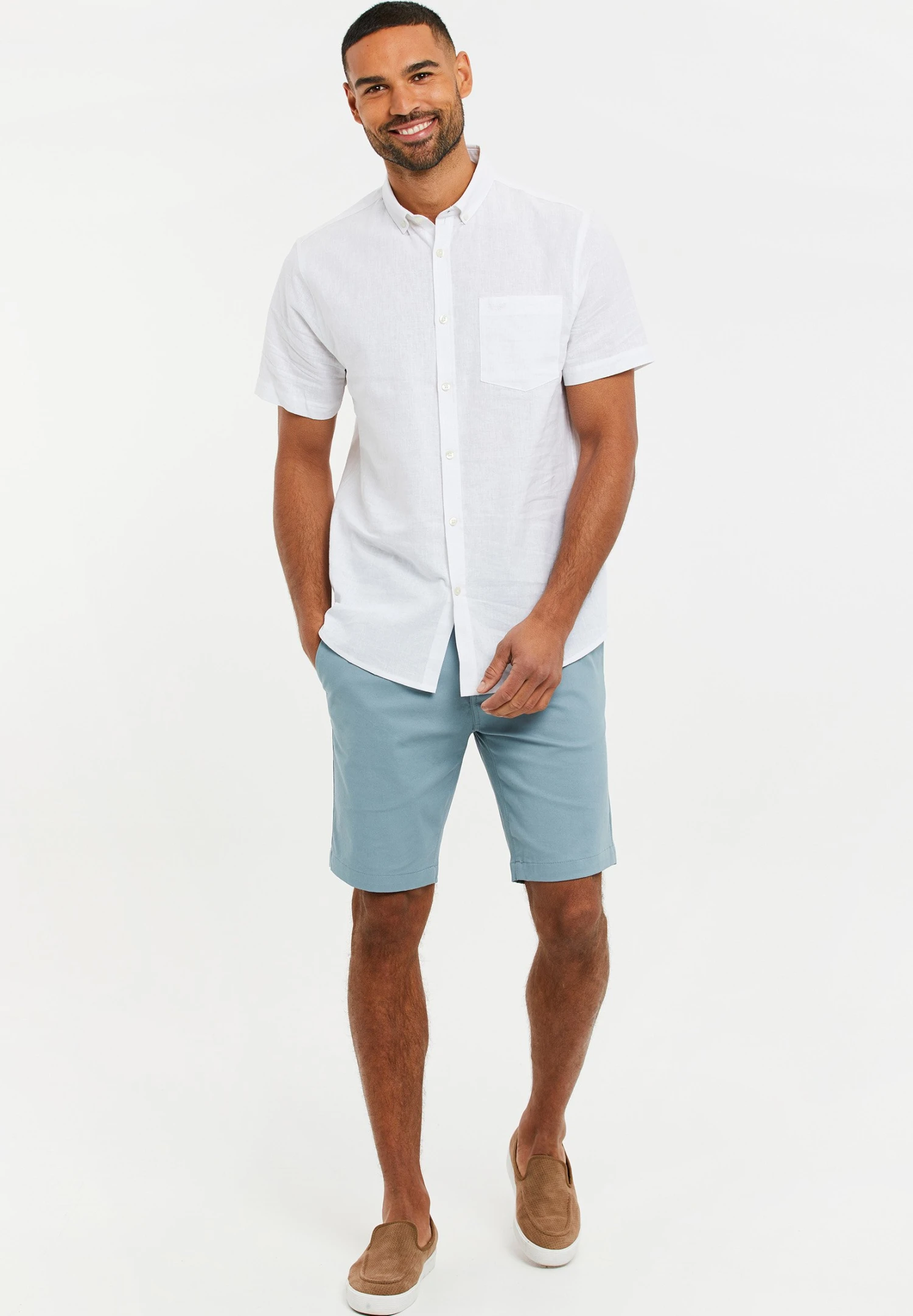 Threadbare Thbdragon - Overhemd - White 4 Threadbare Thbdragon - Overhemd - White - Afbeelding 2