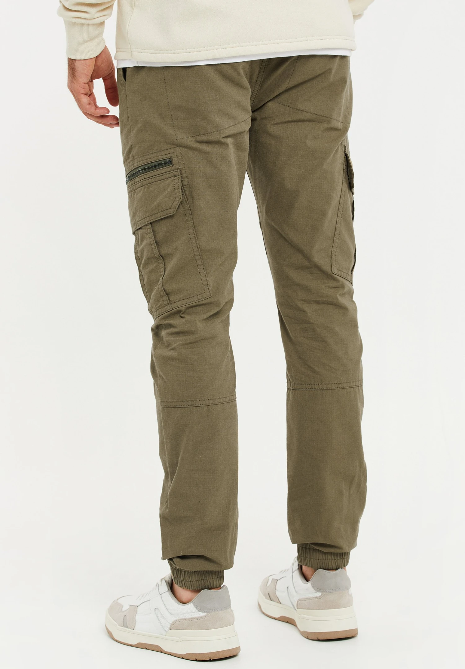 Threadbare Cargobroek - Khaki 5 Threadbare Cargobroek - Khaki - Afbeelding 3