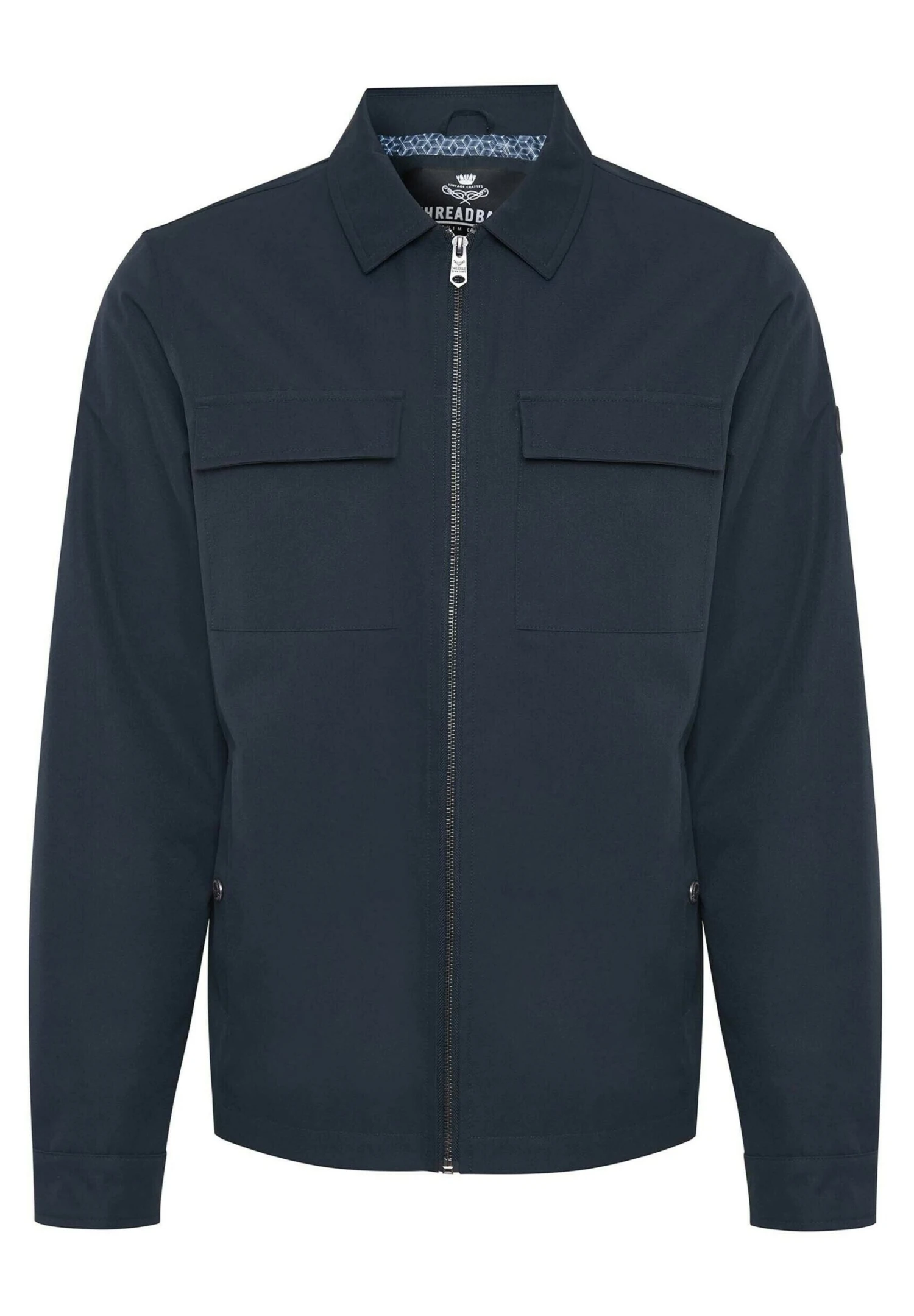 Threadbare Park - Lichte Jas - Navy 7 Threadbare Park - Lichte Jas - Navy - Afbeelding 5