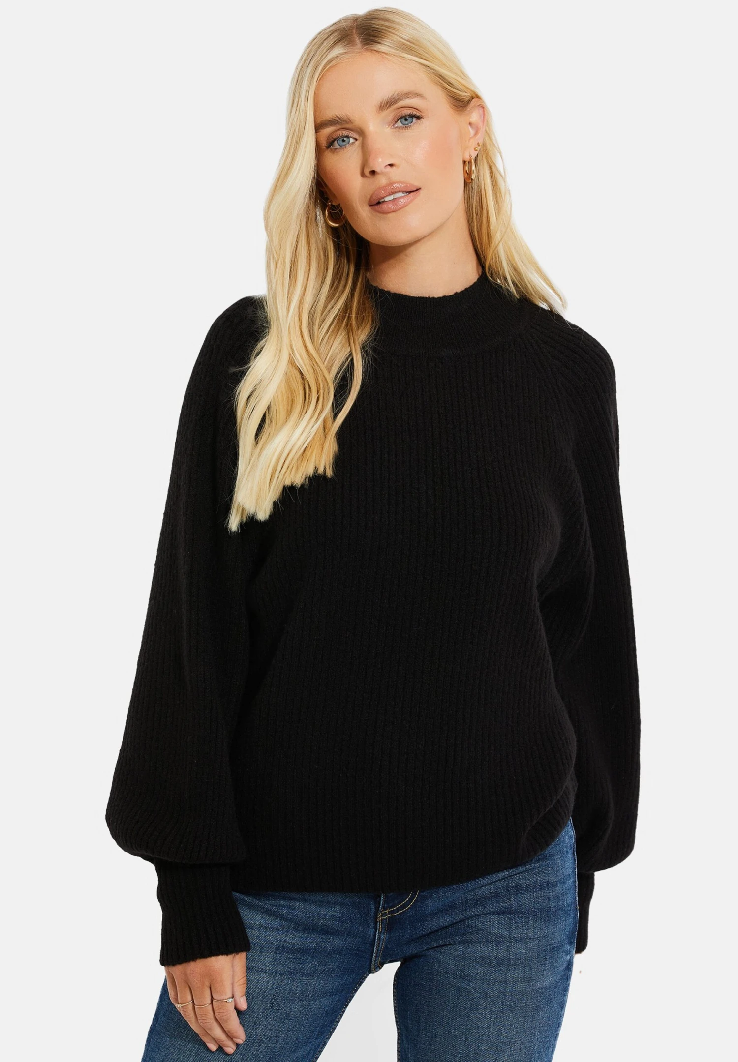 Threadbare Lolite Roll Neck- Trui - Black 3 Threadbare Lolite Roll Neck- Trui - Black