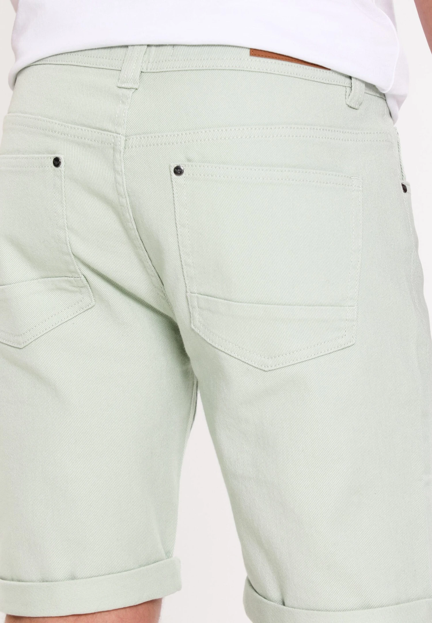 Threadbare Sanky - Jeansshort - Sage 6 Threadbare Sanky - Jeansshort - Sage - Afbeelding 4