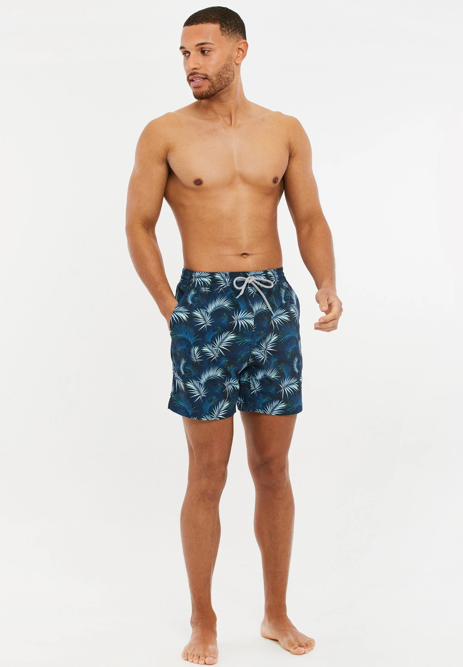 Threadbare Zwemshorts - Navy 4 Threadbare Zwemshorts - Navy - Afbeelding 2