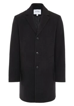 Threadbare Crooked Luxe - Halflange Jas - Black -eleanor & daniel 145bf57bf114415c87118c0b571965f7