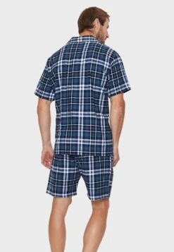 Threadbare Loungewear Temple - Pyjamashirt - Navy / Green Check 8 Threadbare Loungewear Temple - Pyjamashirt - Navy / Green Check -eleanor & daniel 1579abdd7ac9419bb0f02004c31aca1b