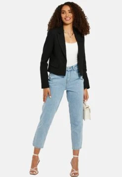 Threadbare Thb Kallithea Boucle - Blazer - Black -eleanor & daniel 161453de1caf4f0fb486fea0a3b02a80