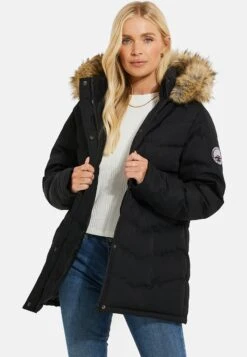 Threadbare Thb Woodie- Winterjas - Black