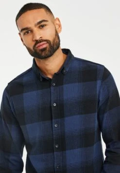 Threadbare L/Slv Cortona - Overhemd - Navy -eleanor & daniel 173bea4554c14341868927d91b4d95aa