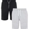 Threadbare 2 Pack Set - Shorts - BlackGrey Marl -eleanor & daniel 18a6196dff6149b8b1bd67abb9ea7cd3