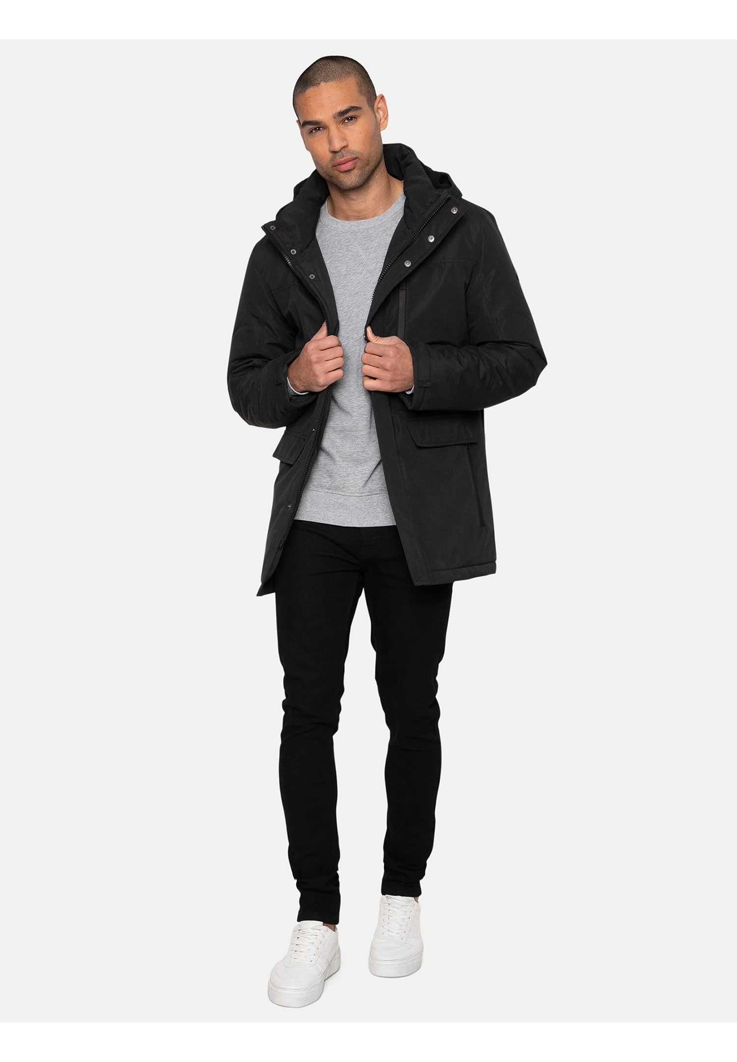 Threadbare Winterjas - Black 4 Threadbare Winterjas - Black - Afbeelding 2