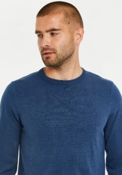 Threadbare Beaufort Crew Neck - Trui - Denim Blue 10 Threadbare Beaufort Crew Neck - Trui - Denim Blue -eleanor & daniel 192e1058025a4915a5222e6ec07bb4ab