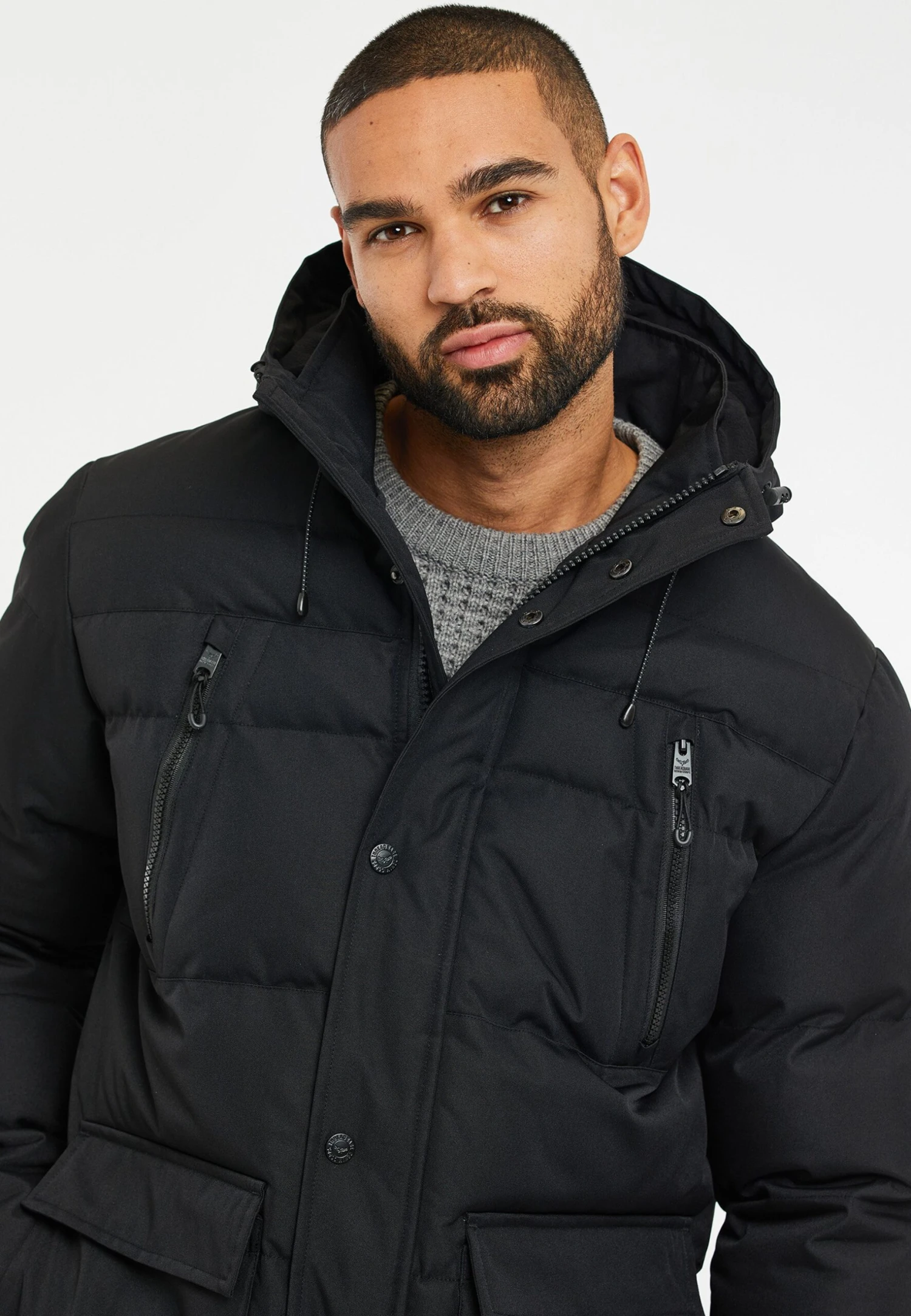 Threadbare Jackton - Winterjas - Black 6 Threadbare Jackton - Winterjas - Black - Afbeelding 4