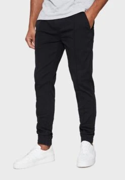Threadbare Hose Metro - Chino - Black