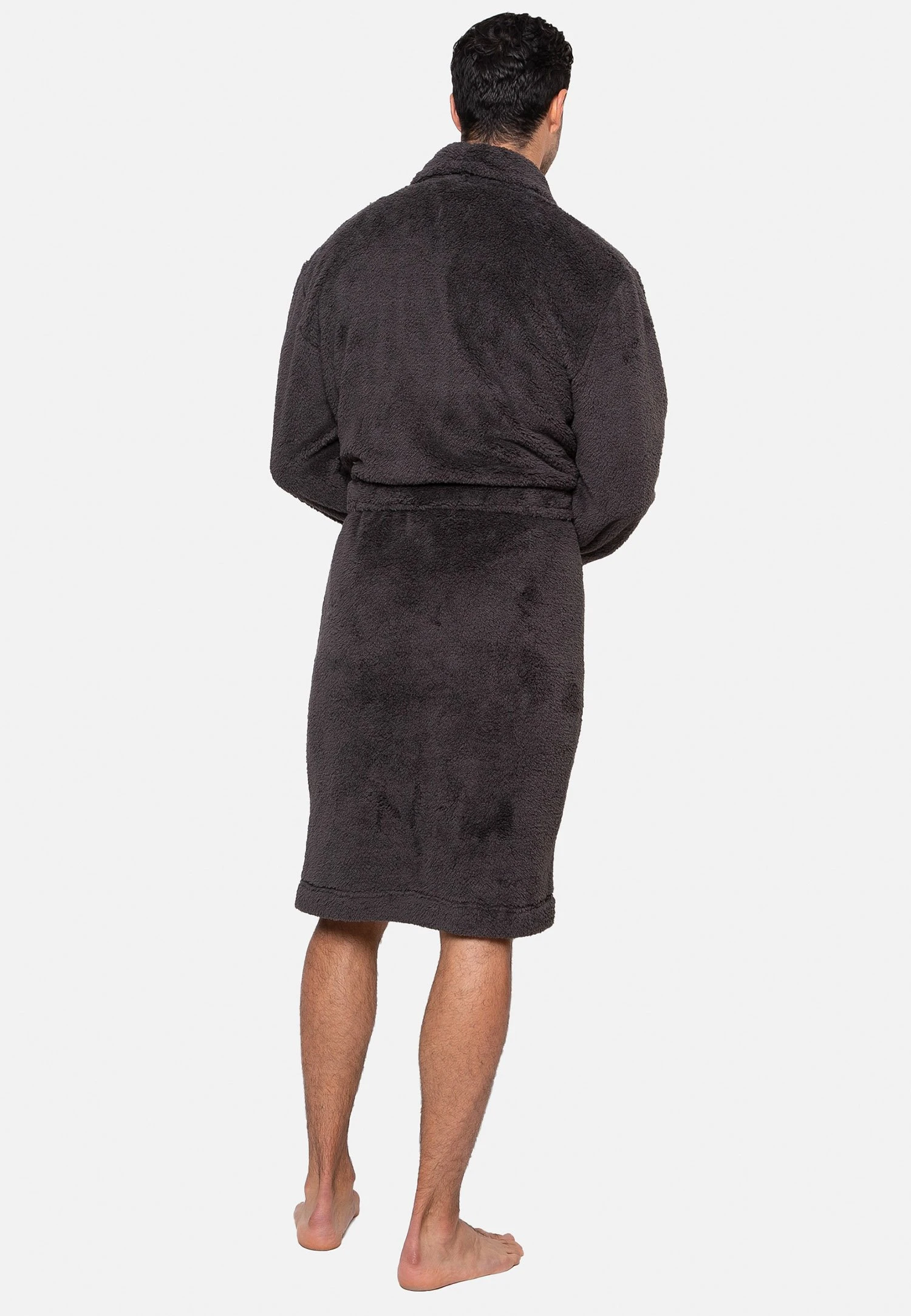 Threadbare Badjas - Charcoal Marl 4 Threadbare Badjas - Charcoal Marl - Afbeelding 2