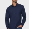 Threadbare Olly Luxe - Zakelijk Overhemd - Navy