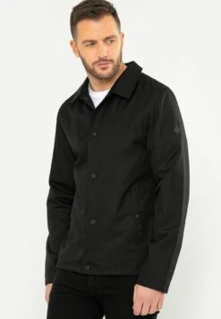 Threadbare Eastside - Pk A - Lichte Jas - Schwarz