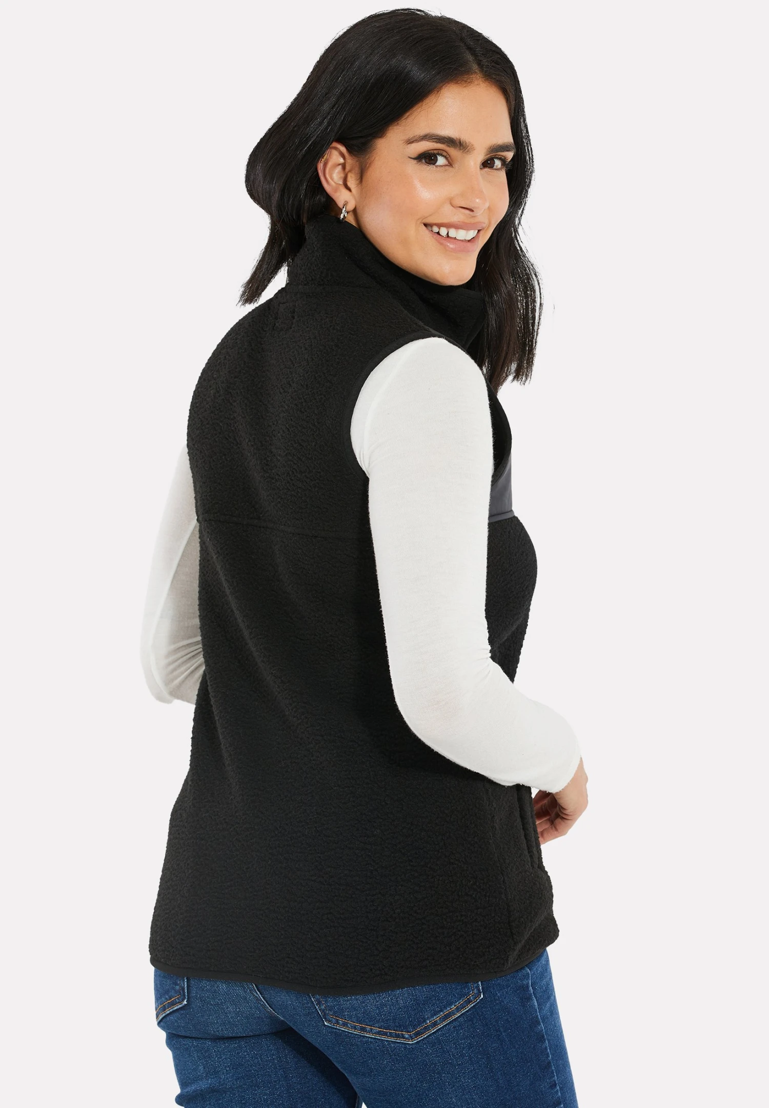Threadbare Harold - Bodywarmer - Black 5 Threadbare Harold - Bodywarmer - Black - Afbeelding 3