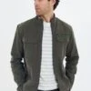 Threadbare Shacket Rye - Spijkerjas - Khaki -eleanor & daniel 1d3d7e1fad4045a28d8cea7cf3f43c5f