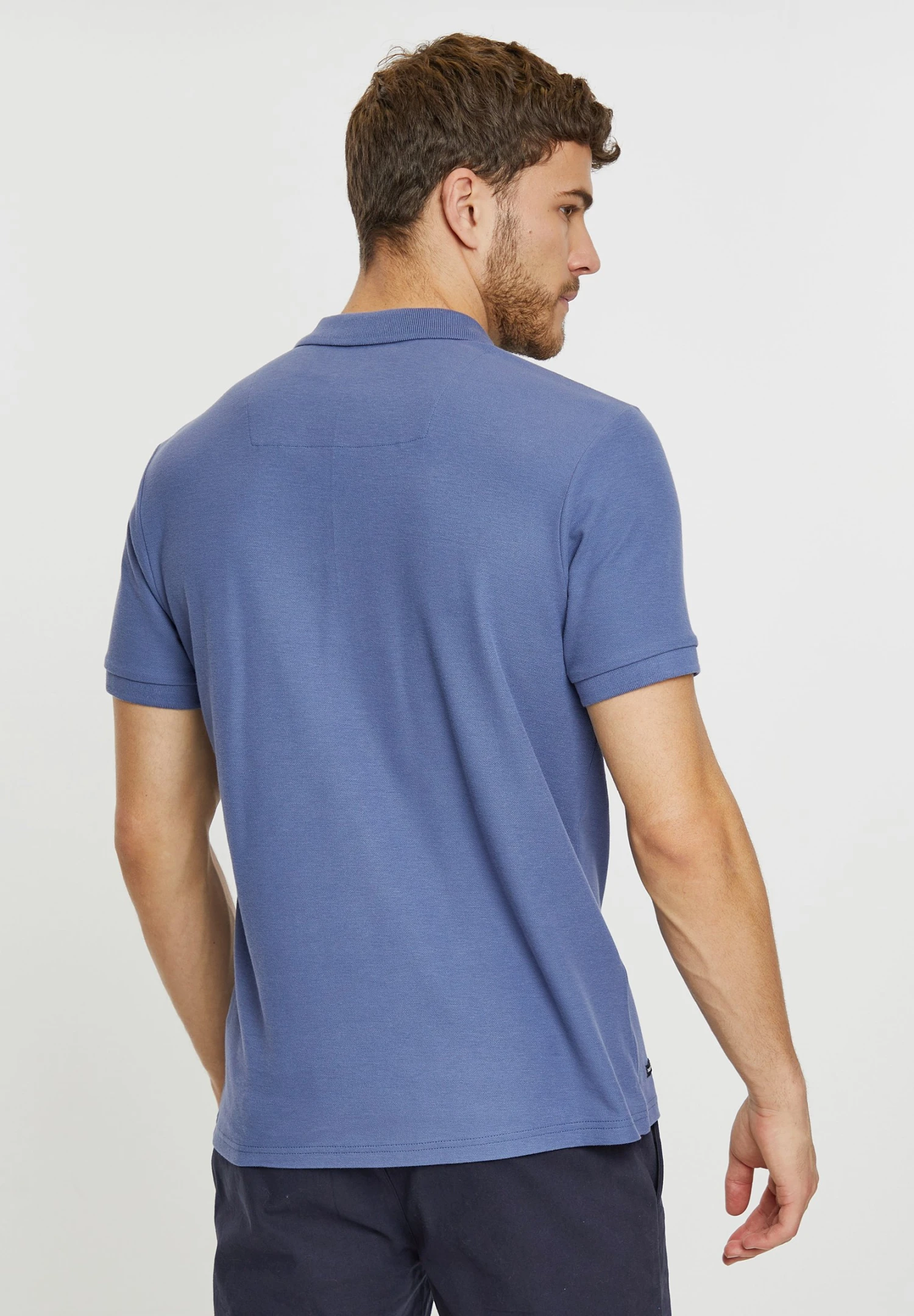 Threadbare Regna - Poloshirt - Denim Blue 5 Threadbare Regna - Poloshirt - Denim Blue - Afbeelding 3