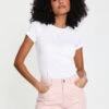 Threadbare Calais Classic - Jeansshort - Pink