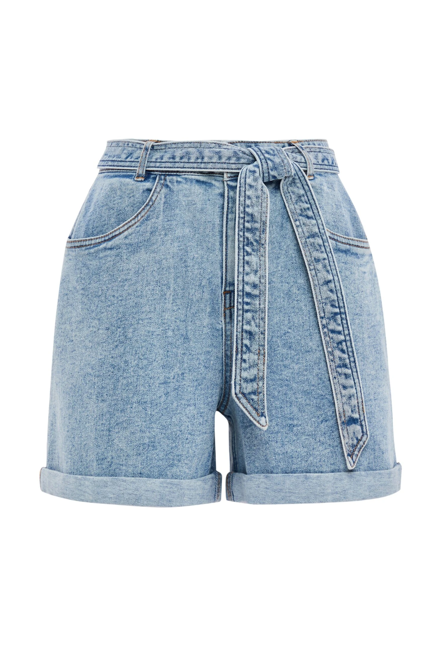 Threadbare Paris - Jeansshort - Hellblau 7 Threadbare Paris - Jeansshort - Hellblau - Afbeelding 5