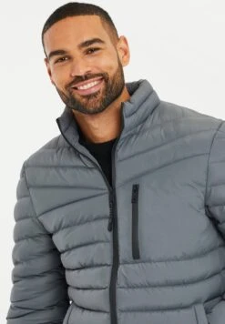 Threadbare Craven - Winterjas - Charcoal -eleanor & daniel 240450a106324e1fa80282f862f9eada