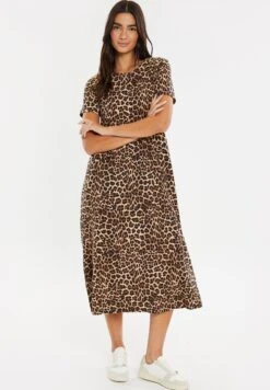 Threadbare Danni - Jerseyjurk - Leopard