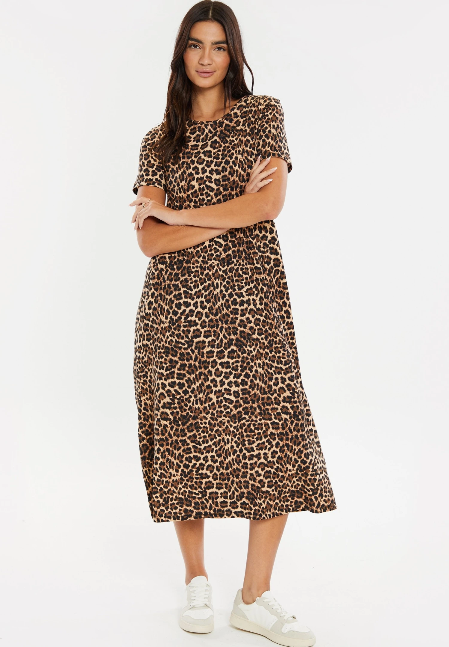 Threadbare Danni - Jerseyjurk - Leopard 3 Threadbare Danni - Jerseyjurk - Leopard