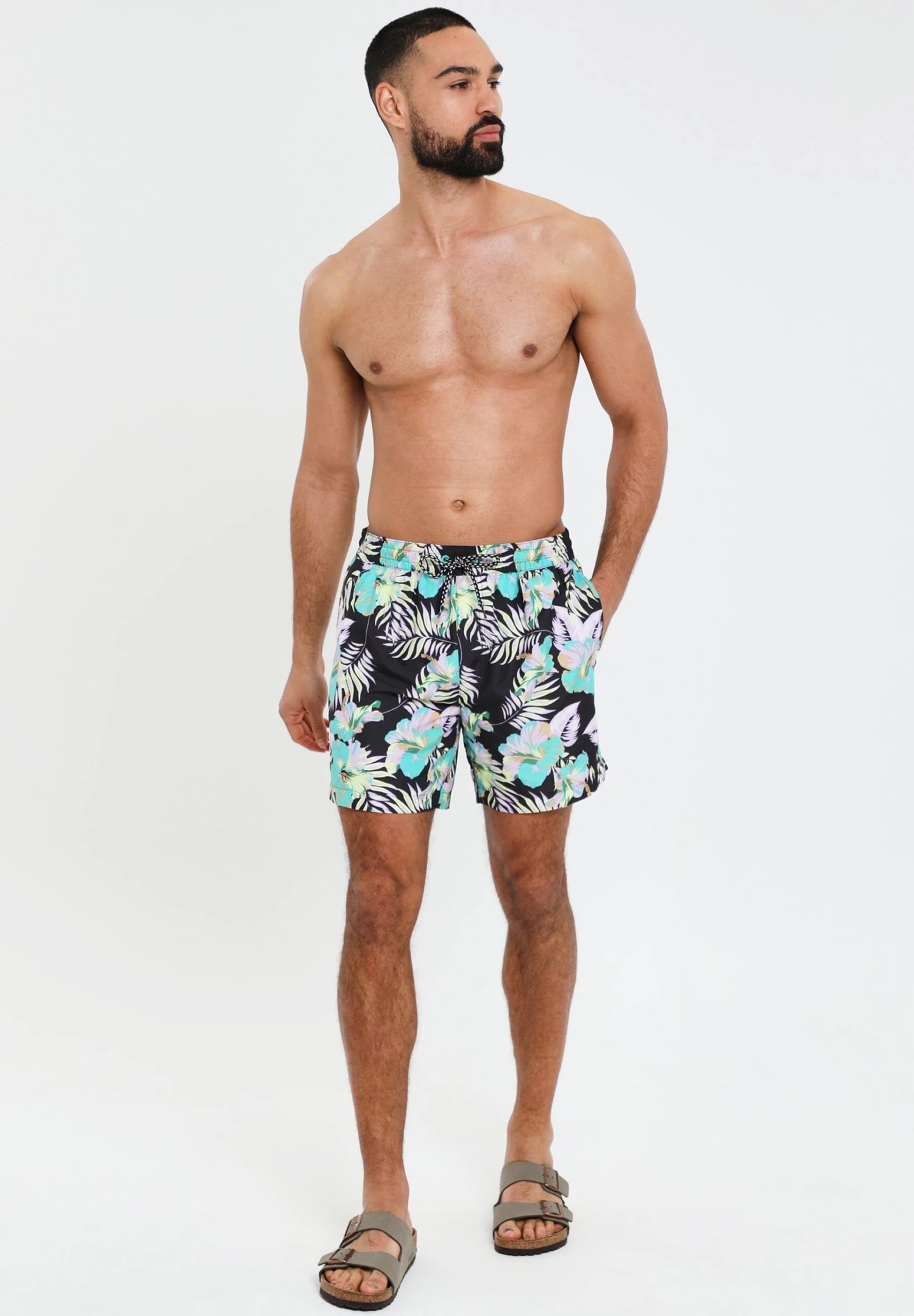 Threadbare Gala - Zwemshorts - Black 4 Threadbare Gala - Zwemshorts - Black - Afbeelding 2