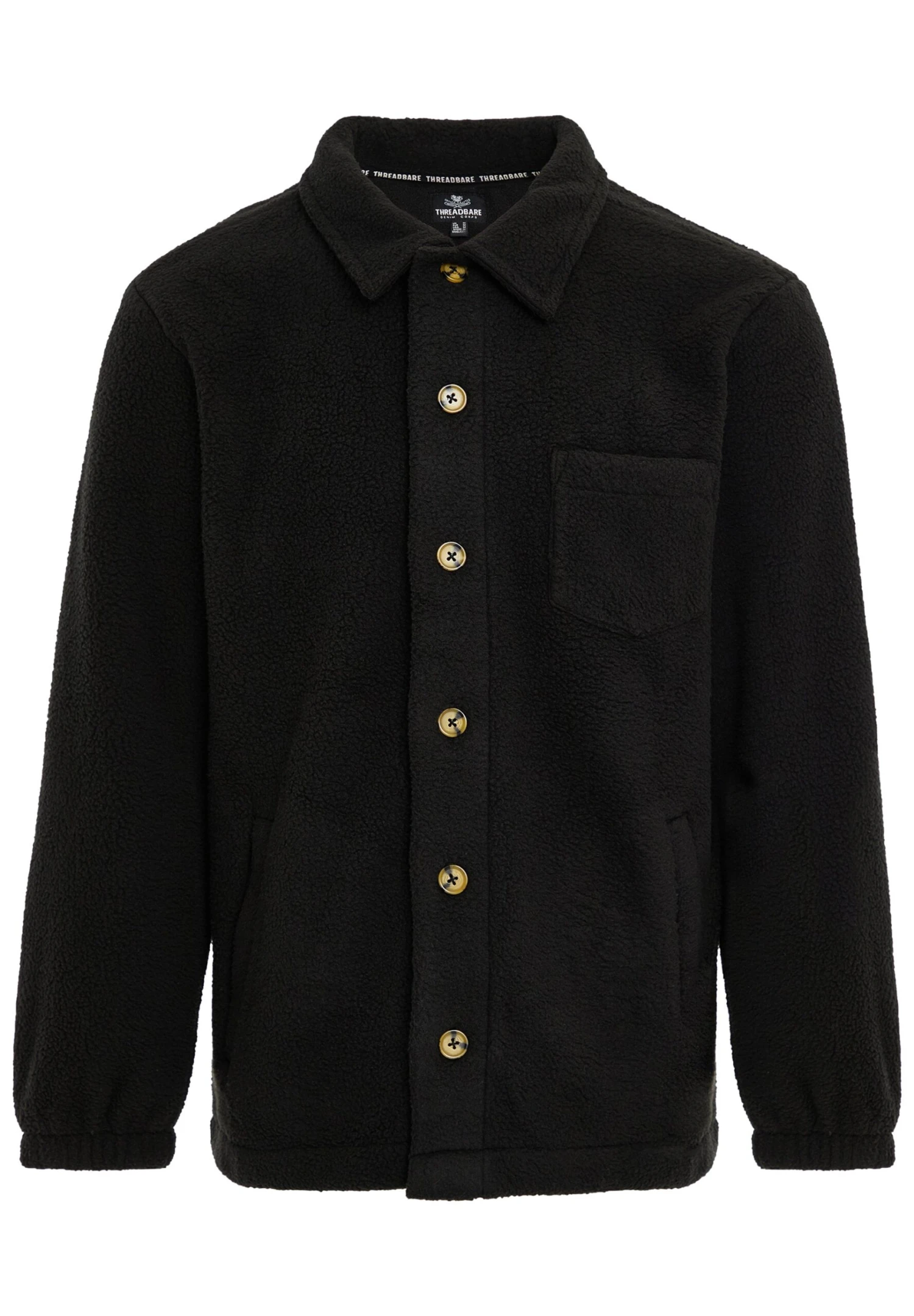 Threadbare Alfred - Fleecejas - Black Borg 7 Threadbare Alfred - Fleecejas - Black Borg - Afbeelding 5