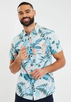 Threadbare Thbtropical - Overhemd - Mint