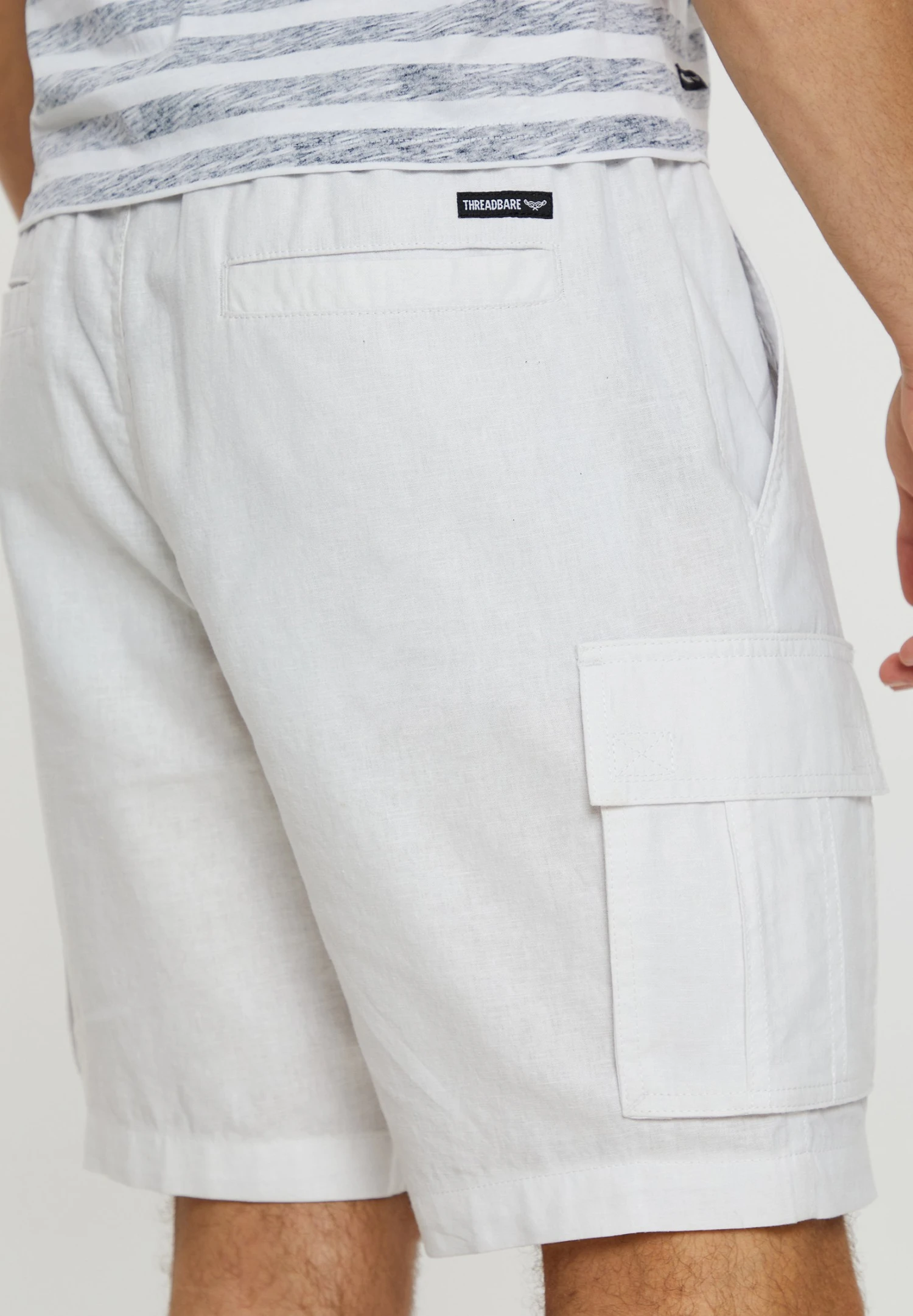 Threadbare Thbswansea - Shorts - White 6 Threadbare Thbswansea - Shorts - White - Afbeelding 4