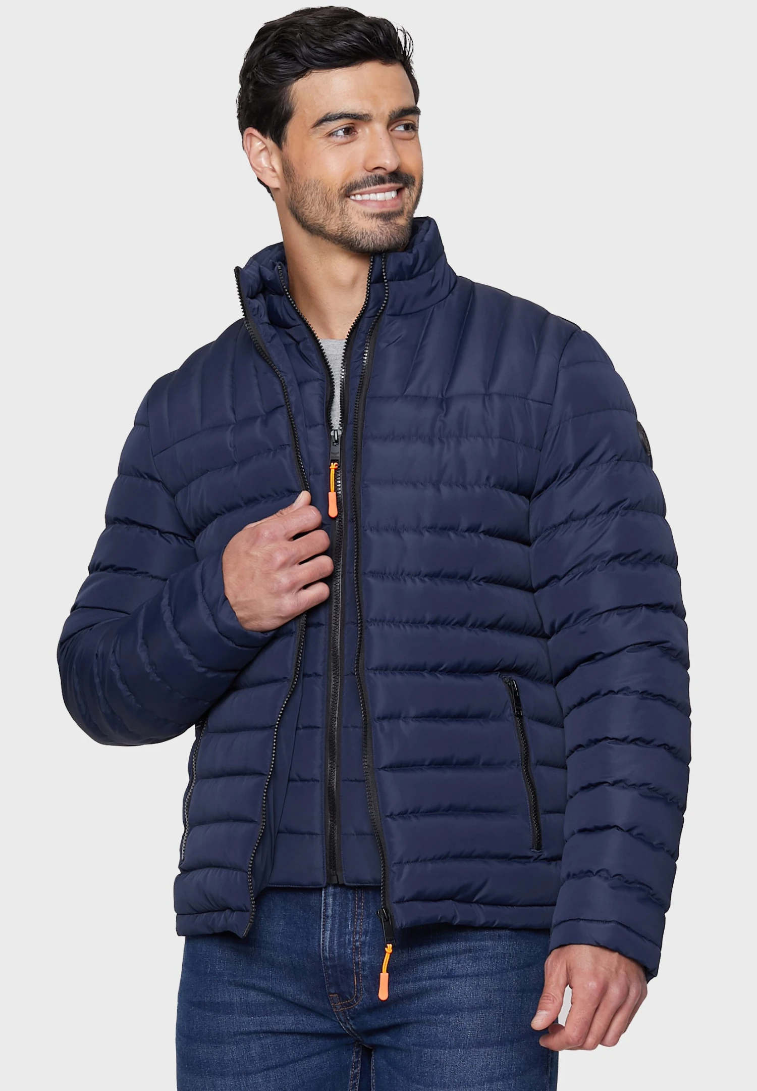 Threadbare Übergangsjacke - Jas - Navy 6 Threadbare Übergangsjacke - Jas - Navy - Afbeelding 4