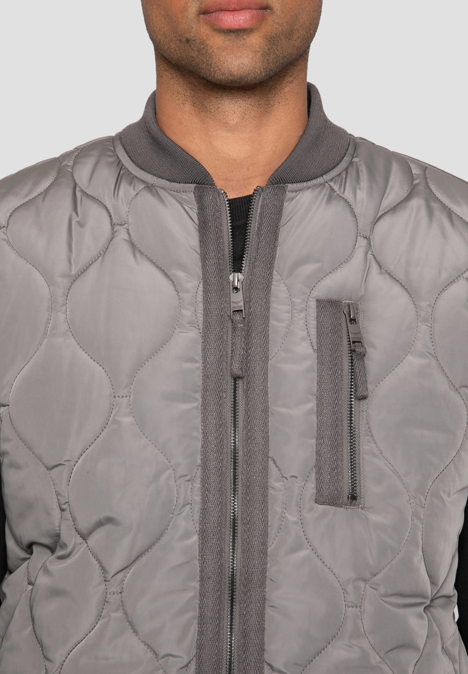 Threadbare Track - Bodywarmer - Grey 6 Threadbare Track - Bodywarmer - Grey - Afbeelding 4