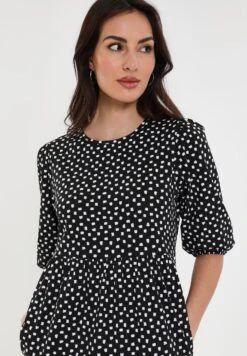 Threadbare Finn Midi Tiered - Jurk - Black Dot 8 Threadbare Finn Midi Tiered - Jurk - Black Dot -eleanor & daniel 2b7f097c1fd64393afe935b2d6d1eed6