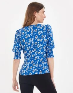 Threadbare Blouse - Blue -eleanor & daniel 2b8c9cb0fcad49279cd3c9ccd8f4e3cc