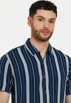 Threadbare Thbdavinci - Overhemd - Navy 10 Threadbare Thbdavinci - Overhemd - Navy -eleanor & daniel 2ba0802f76924cfa9ba2e63f7b9b235b