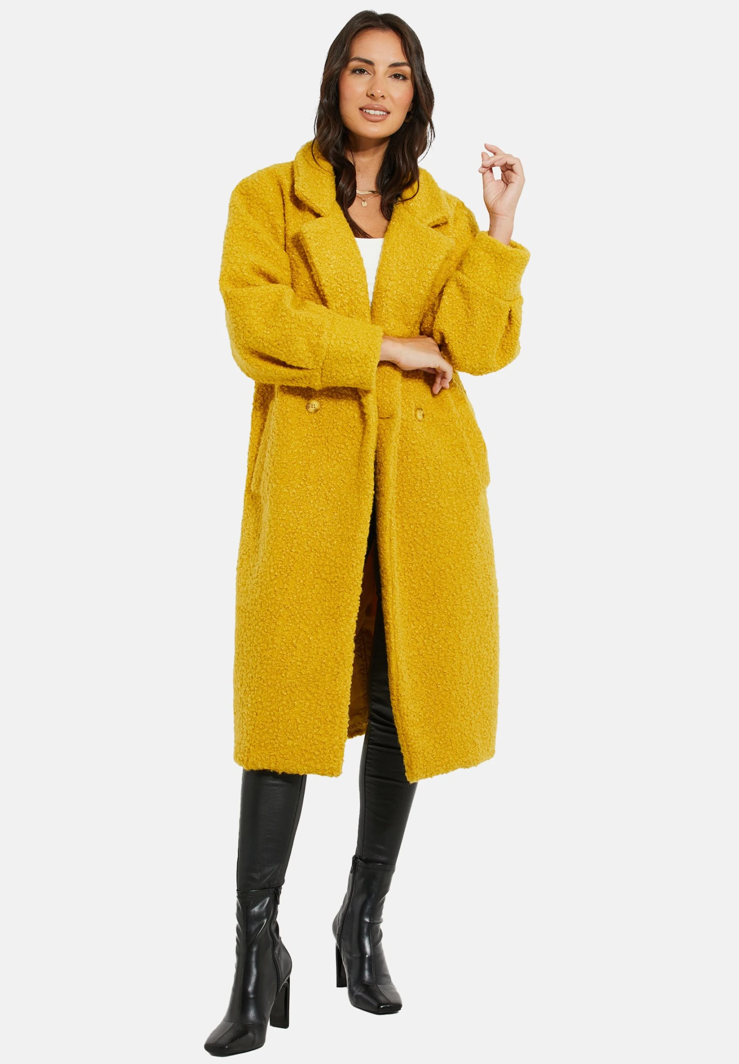 Threadbare Sunflower Formal- Mantel - Yellow 4 Threadbare Sunflower Formal- Mantel - Yellow - Afbeelding 2