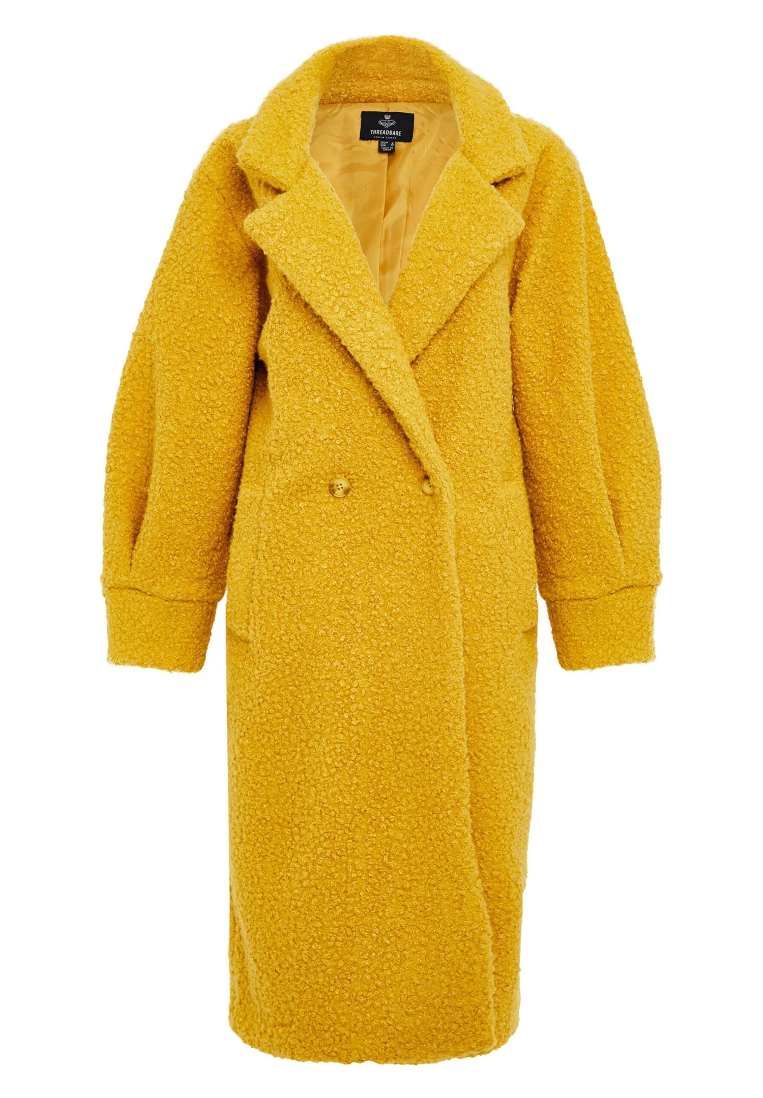 Threadbare Sunflower Formal- Mantel - Yellow 7 Threadbare Sunflower Formal- Mantel - Yellow - Afbeelding 5