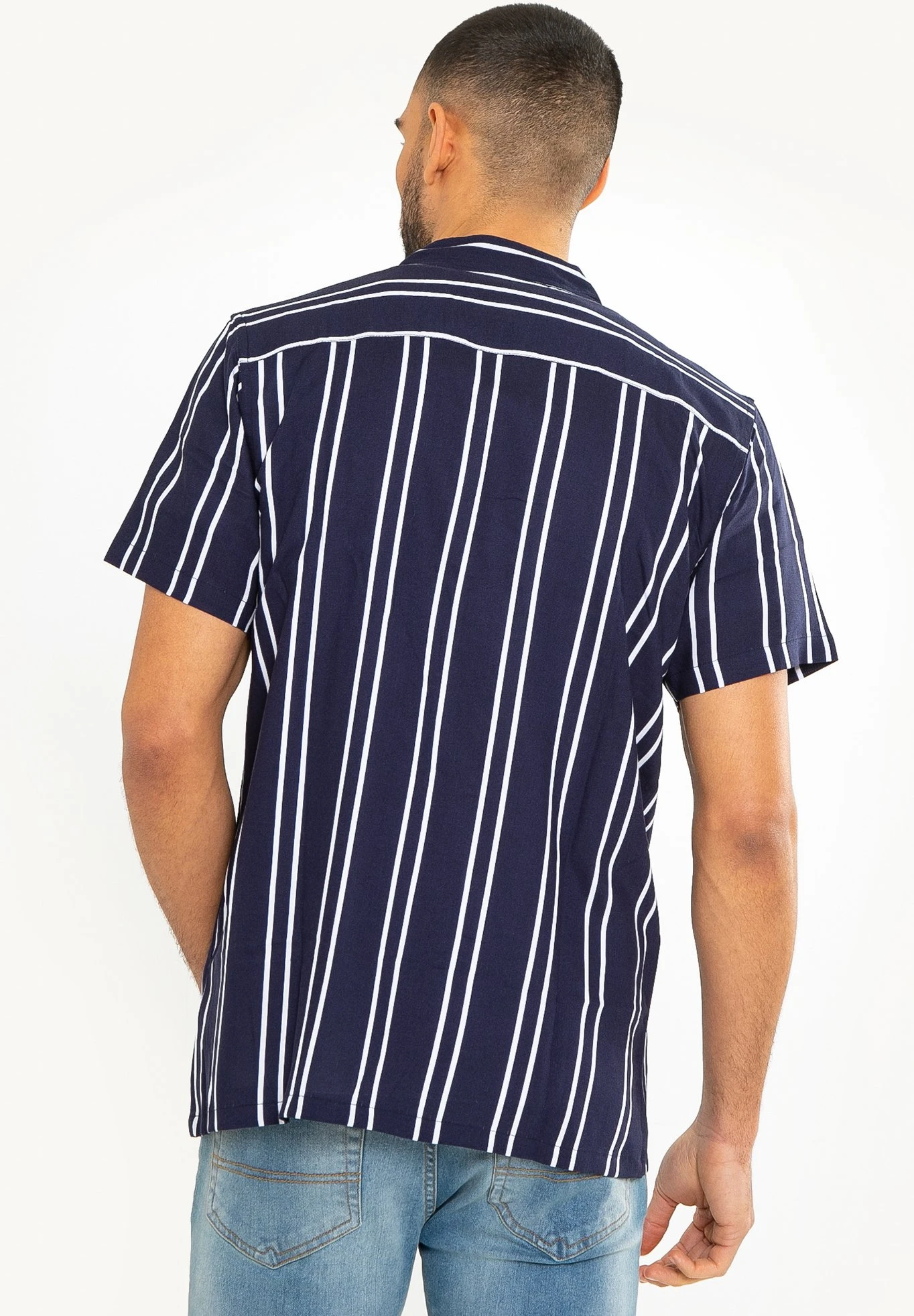 Threadbare Merlot Pk A - Overhemd - Blau 5 Threadbare Merlot Pk A - Overhemd - Blau - Afbeelding 3