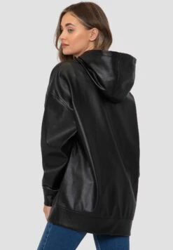 Threadbare Hoodie - Black -eleanor & daniel 2e5d836f7f404ffe8f83b031cbc4a643