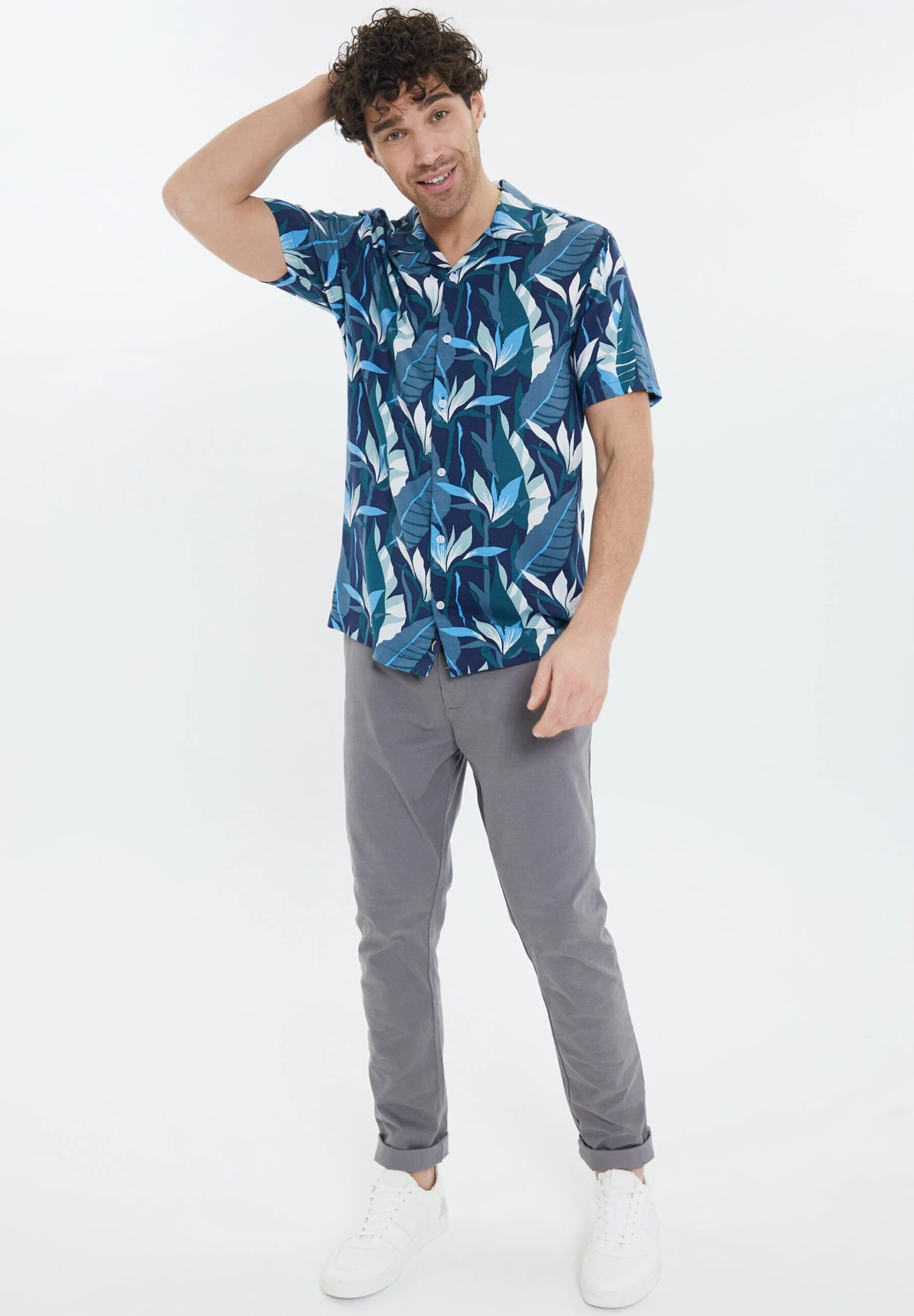 Threadbare Turner - Overhemd - Blue 4 Threadbare Turner - Overhemd - Blue - Afbeelding 2