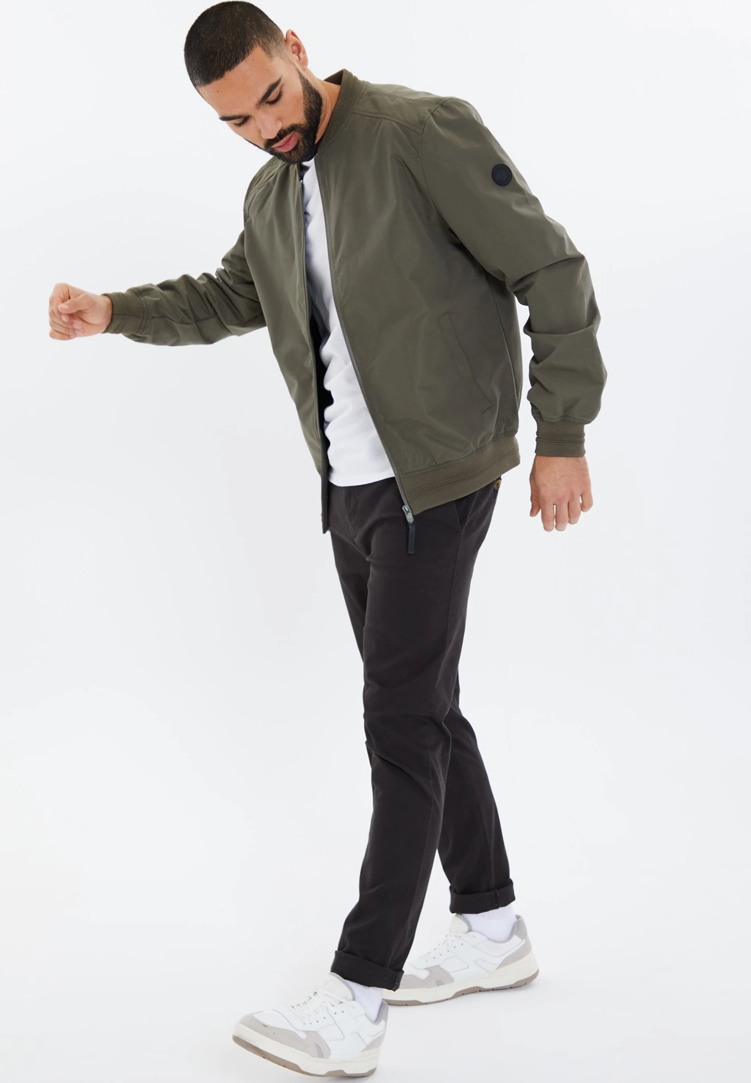 Threadbare Thbriot - Bomberjacks - Khaki 3 Threadbare Thbriot - Bomberjacks - Khaki