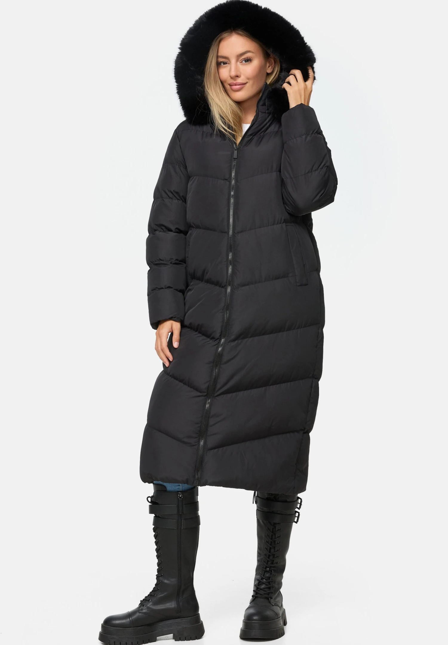 Threadbare Lazuli- Winterjas - Black 3 Threadbare Lazuli- Winterjas - Black