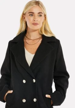 Threadbare Marley Formal- Mantel - Black -eleanor & daniel 34643f7804994cd8ab46ebea4a0162fc